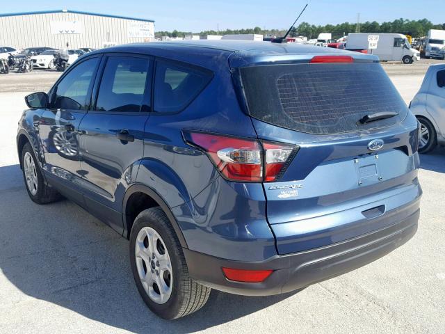 1FMCU0F79JUB42049 - 2018 FORD ESCAPE S BLUE photo 3