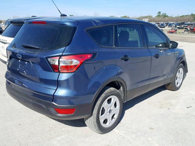 1FMCU0F79JUB42049 - 2018 FORD ESCAPE S BLUE photo 4