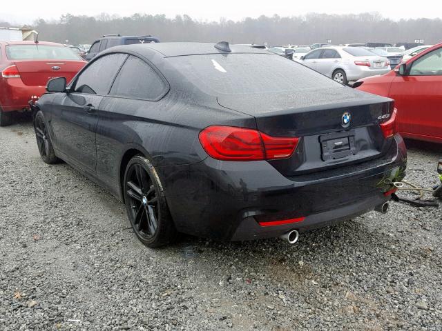 WBA4W7C58KAG52846 - 2019 BMW 440I BLACK photo 3