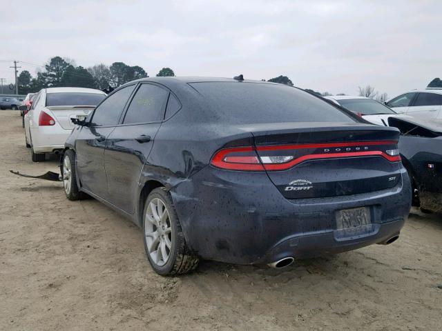 1C3CDFBA9DD337652 - 2013 DODGE DART SXT BLACK photo 3