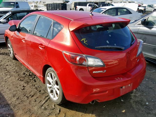 JM1BL1H64A1279804 - 2010 MAZDA 3 S RED photo 3