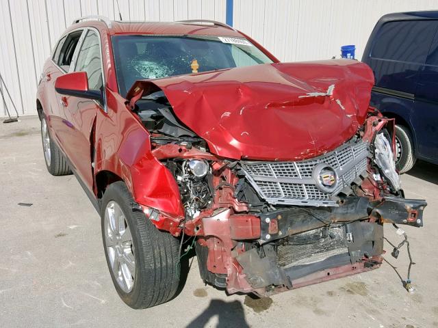 3GYFNCEY7AS590147 - 2010 CADILLAC SRX PREMIU RED photo 1