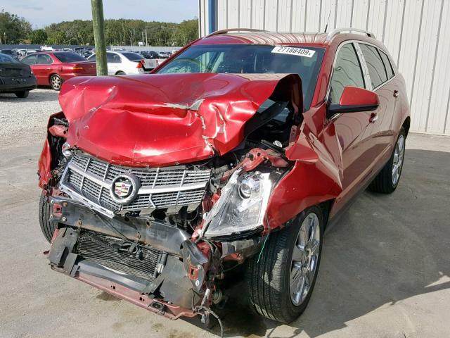 3GYFNCEY7AS590147 - 2010 CADILLAC SRX PREMIU RED photo 2