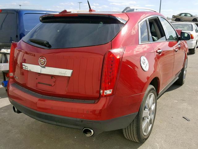 3GYFNCEY7AS590147 - 2010 CADILLAC SRX PREMIU RED photo 4