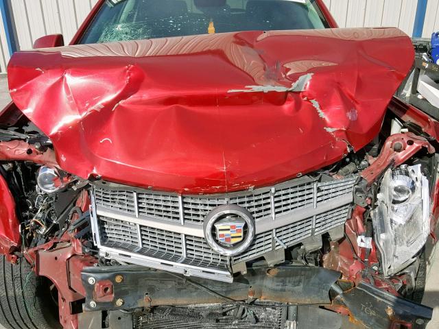 3GYFNCEY7AS590147 - 2010 CADILLAC SRX PREMIU RED photo 7