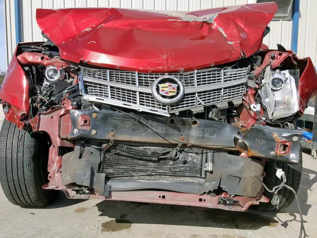 3GYFNCEY7AS590147 - 2010 CADILLAC SRX PREMIU RED photo 9