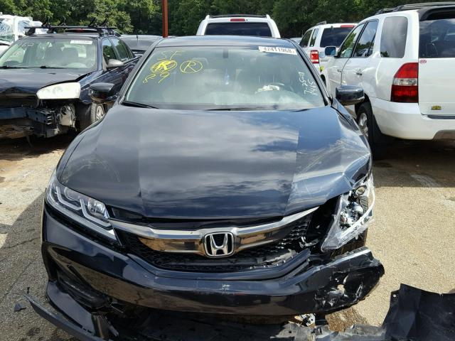 1HGCT1B81GA008465 - 2016 HONDA ACCORD EXL BLACK photo 9