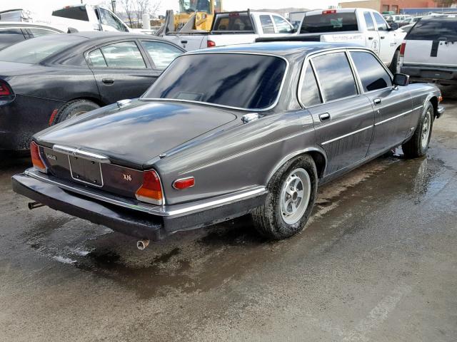 SAJAV1348GC452301 - 1986 JAGUAR XJ6 GRAY photo 4