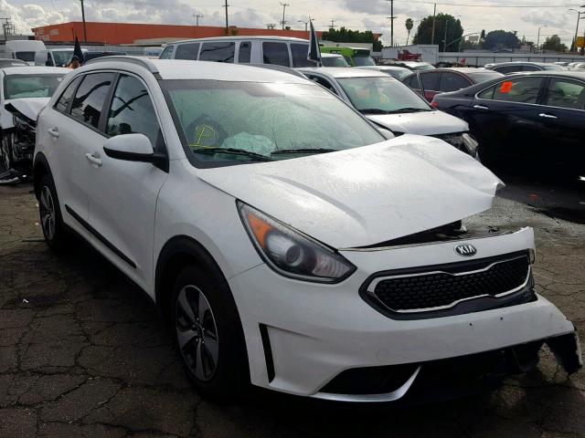 KNDCB3LC5H5052219 - 2017 KIA NIRO FE WHITE photo 1