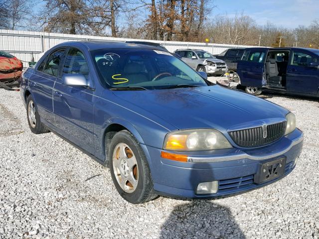 1LNHM87A8YY775675 - 2000 LINCOLN LS BLUE photo 1