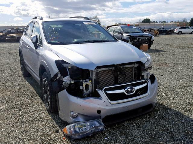 JF2GPAVC8E8277265 - 2014 SUBARU XV CROSSTR SILVER photo 1