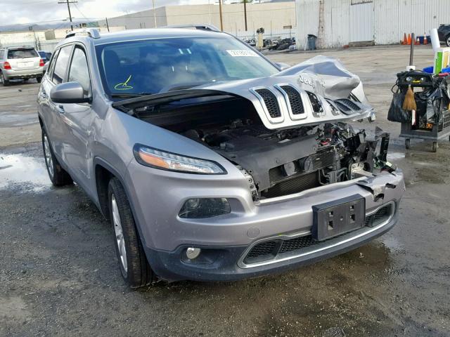 1C4PJLDS7FW517889 - 2015 JEEP CHEROKEE L SILVER photo 1