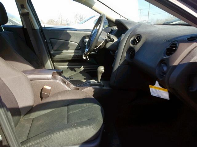 2G2WP552381168815 - 2008 PONTIAC GRAND PRIX BLACK photo 5