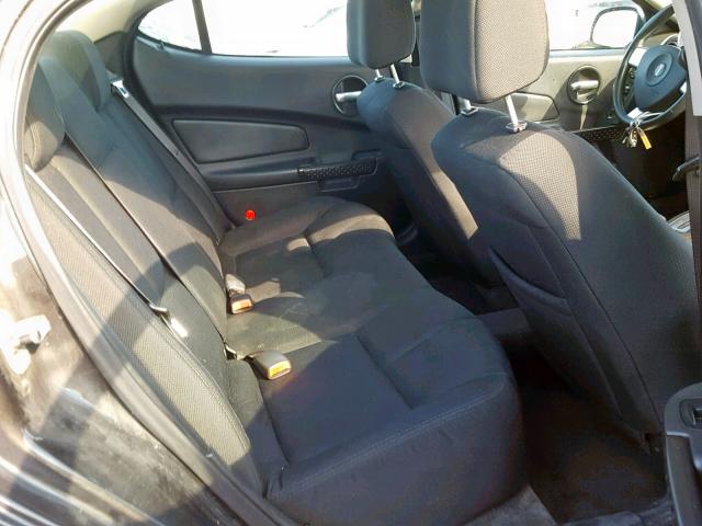 2G2WP552381168815 - 2008 PONTIAC GRAND PRIX BLACK photo 6
