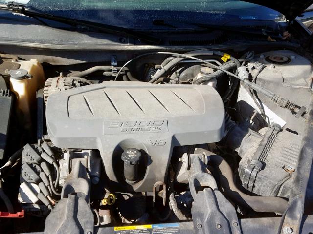 2G2WP552381168815 - 2008 PONTIAC GRAND PRIX BLACK photo 7