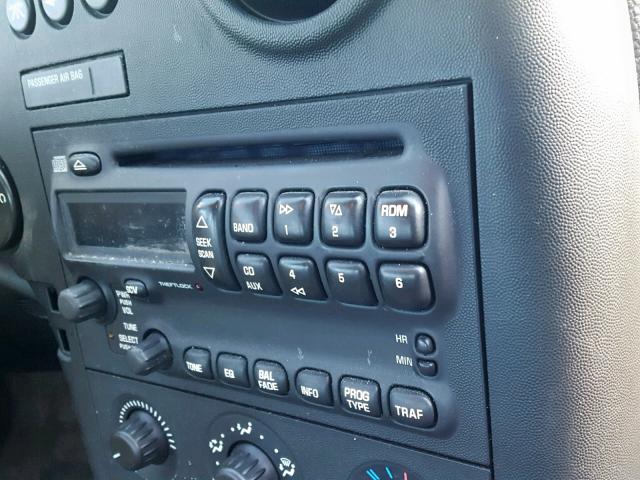 2G2WP552381168815 - 2008 PONTIAC GRAND PRIX BLACK photo 9