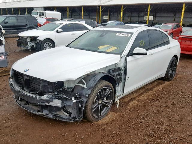 WBAYA8C53FG197720 - 2015 BMW 750 I WHITE photo 2