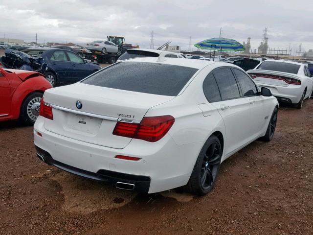 WBAYA8C53FG197720 - 2015 BMW 750 I WHITE photo 4