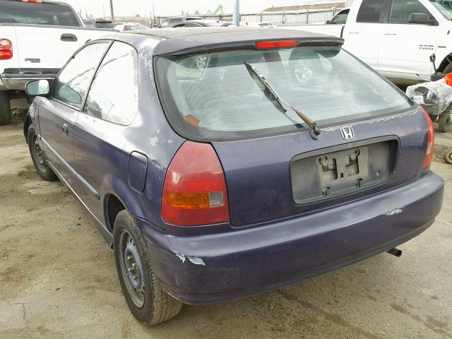 2HGEJ6428WH114478 - 1998 HONDA CIVIC CX PURPLE photo 3