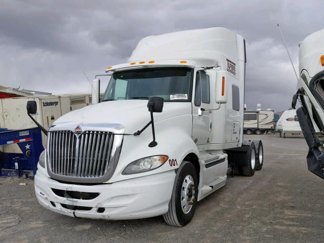 3HSCUAPR3AN243474 - 2010 INTERNATIONAL PROSTAR PR WHITE photo 2