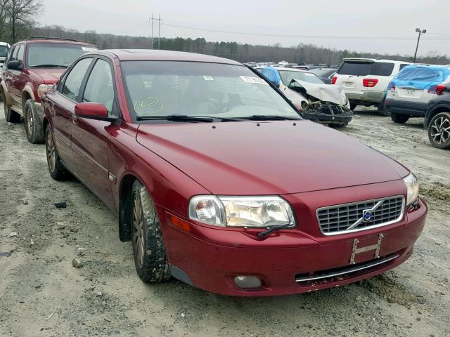 YV1TS592661432856 - 2006 VOLVO S80 2.5T RED photo 1
