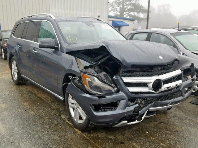 4JGDF7CE7DA184834 - 2013 MERCEDES-BENZ GL 450 4MA GRAY photo 1