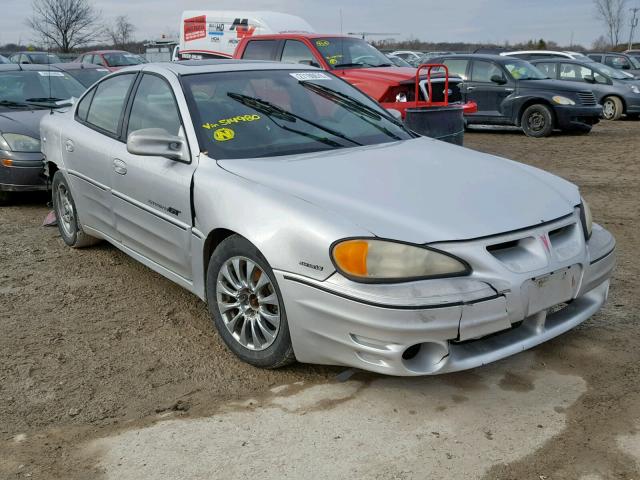 1G2NW52E62M514980 - 2002 PONTIAC GRAND AM G SILVER photo 1