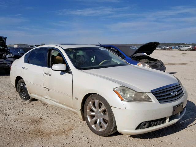 JNKBY01EX6M202548 - 2006 INFINITI M45 BASE WHITE photo 1