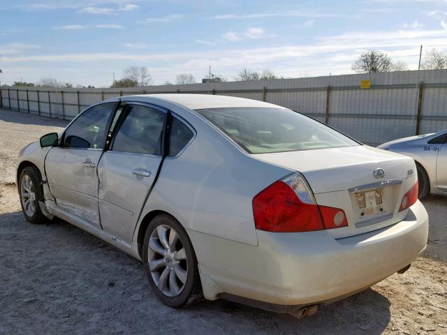 JNKBY01EX6M202548 - 2006 INFINITI M45 BASE WHITE photo 3