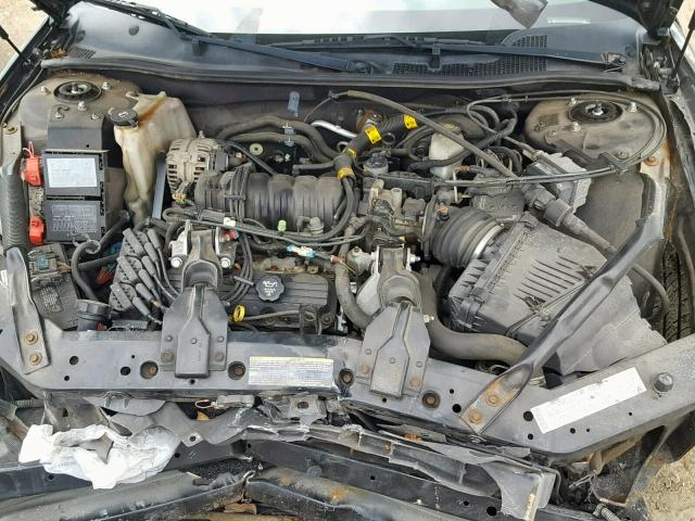 2G1WX12K349315664 - 2004 CHEVROLET MONTE CARL BLACK photo 7