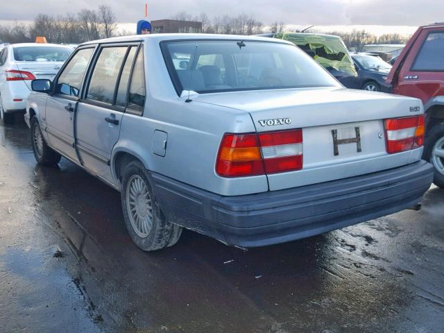 YV1JS8833P1128114 - 1993 VOLVO 940 SILVER photo 3