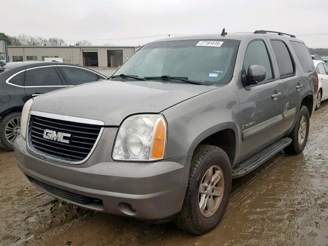 1GKFK23059R177488 - 2009 GMC YUKON SLE GRAY photo 2