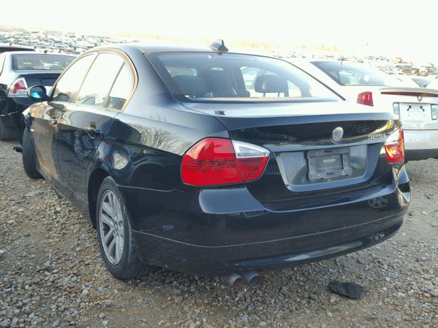 WBAVB17576NK34779 - 2006 BMW 325 I AUTO BLACK photo 3