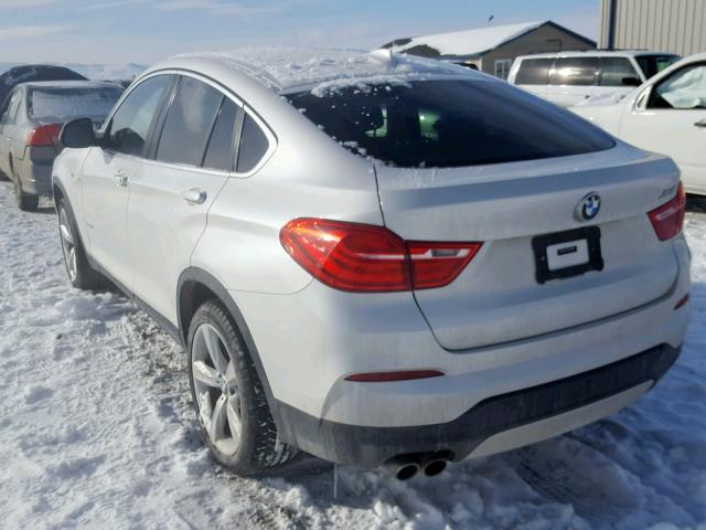 5UXXW3C55F0F89403 - 2015 BMW X4 XDRIVE2 WHITE photo 3