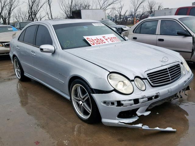 WDBUF76J76A883119 - 2006 MERCEDES-BENZ E 55 AMG SILVER photo 1