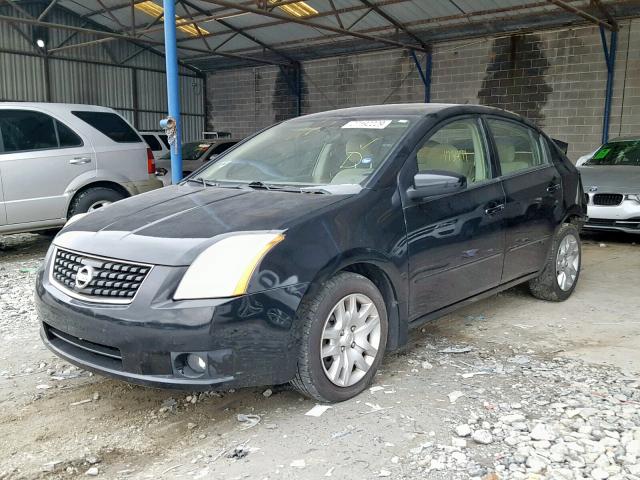 3N1AB61E27L664490 - 2007 NISSAN SENTRA 2.0 BLACK photo 2