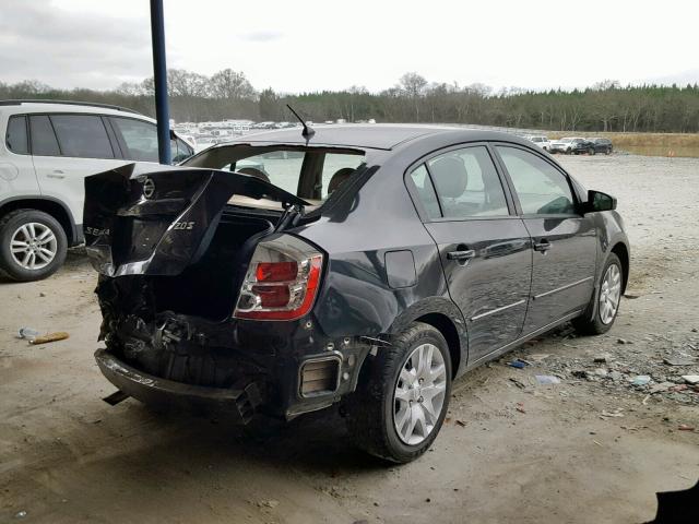 3N1AB61E27L664490 - 2007 NISSAN SENTRA 2.0 BLACK photo 4