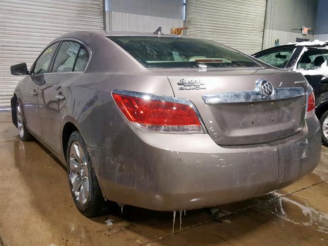 1G4GC5ED7BF270126 - 2011 BUICK LACROSSE C GRAY photo 3