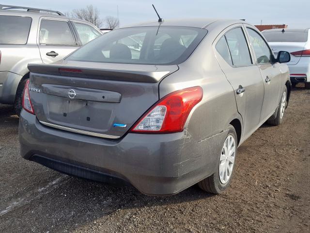 3N1CN7APXFL851207 - 2015 NISSAN VERSA S  photo 4