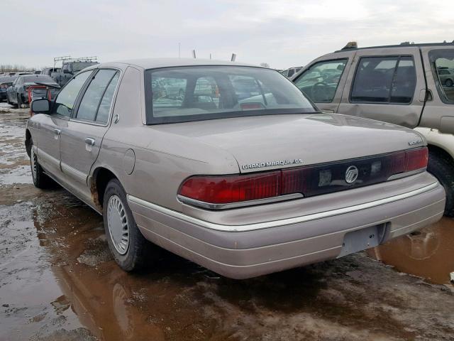 2MELM74W0RX629229 - 1994 MERCURY GRAND MARQ BEIGE photo 3