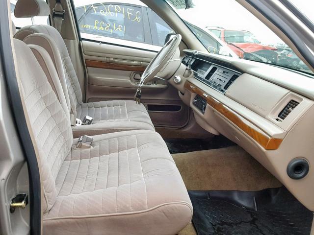 2MELM74W0RX629229 - 1994 MERCURY GRAND MARQ BEIGE photo 5