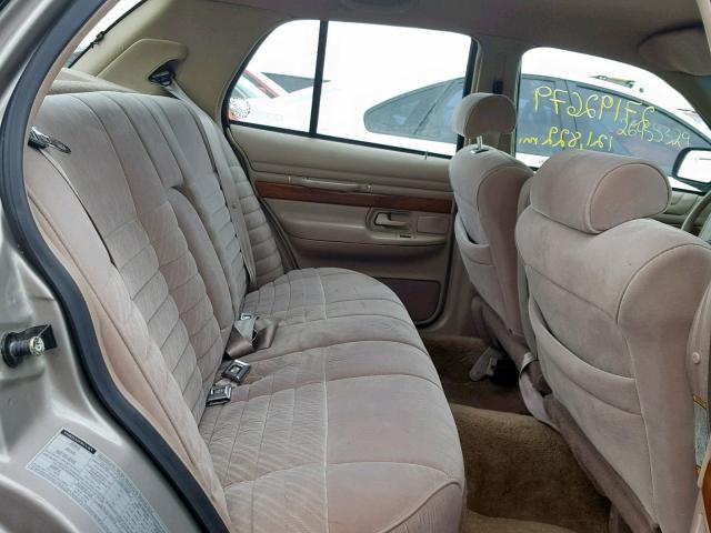 2MELM74W0RX629229 - 1994 MERCURY GRAND MARQ BEIGE photo 6