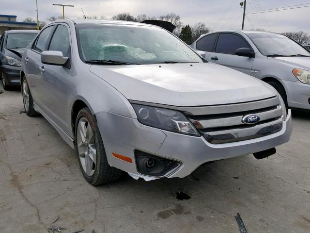 3FAHP0KC4CR297189 - 2012 FORD FUSION SPO SILVER photo 1