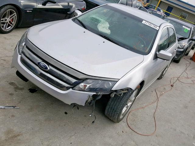 3FAHP0KC4CR297189 - 2012 FORD FUSION SPO SILVER photo 2