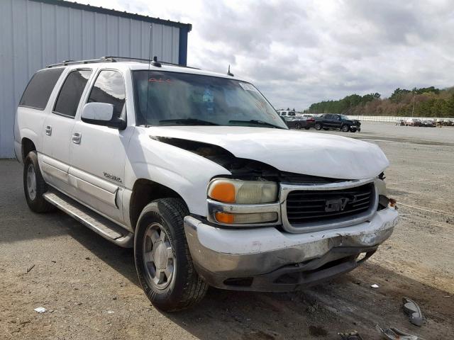 3GKEC16ZX3G116142 - 2003 GMC YUKON XL C WHITE photo 1