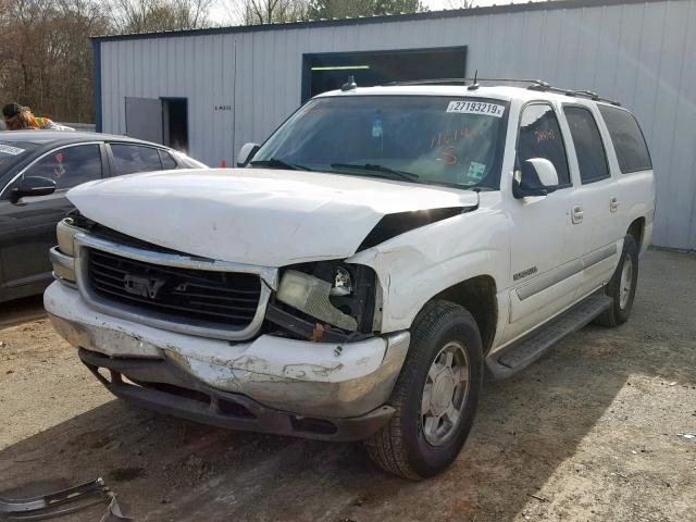 3GKEC16ZX3G116142 - 2003 GMC YUKON XL C WHITE photo 2