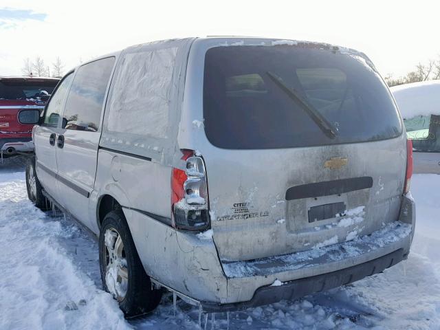 1GNDV231X7D169357 - 2007 CHEVROLET UPLANDER L 银色 照片 3