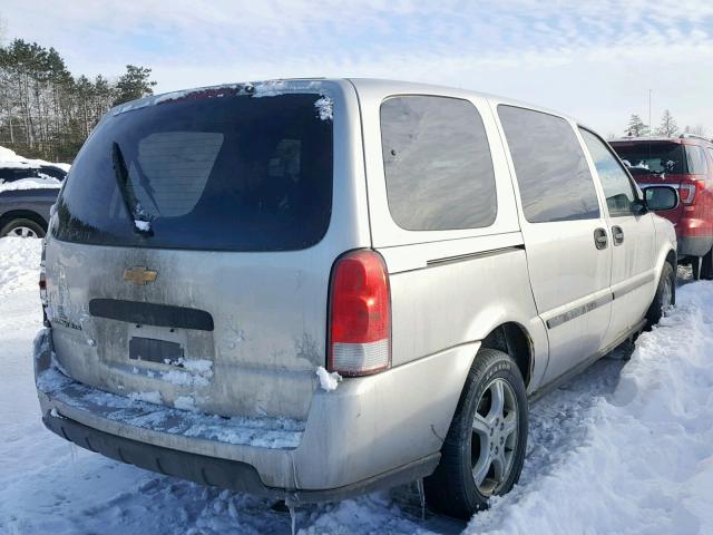 1GNDV231X7D169357 - 2007 CHEVROLET UPLANDER L 银色 照片 4