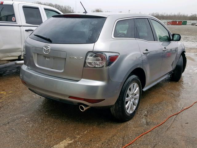 JM3ER2W59A0318363 - 2010 MAZDA CX-7 GRAY photo 4