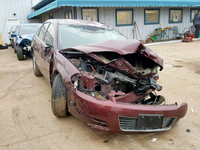 2G1WB58K979264785 - 2007 CHEVROLET IMPALA LS MAROON photo 1